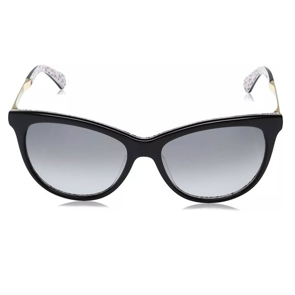 Kate Spade JIZELLE 0UYY Black Pattern Red / Dark Grey Gradient Sunglasses main image 4